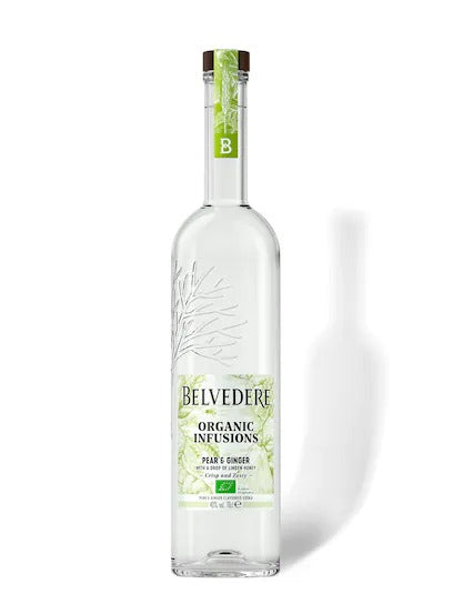 Belvedere Organic Infusion Pear & Ginger Naked