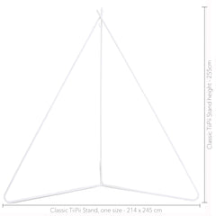 Classic White Steel TiiPii Stand
