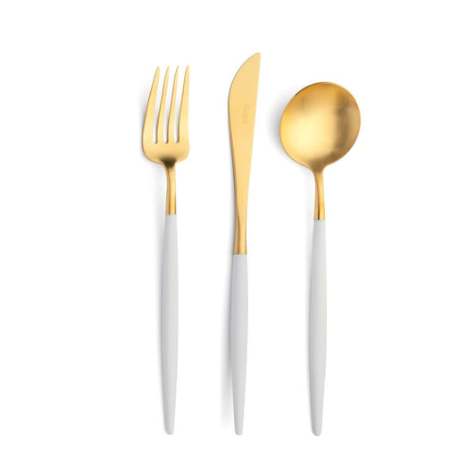 Cutipol - GOA Cutlery Set - White Gold