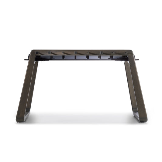 Derby Wood Foosball Table With Dark Oak & Smoked Glass