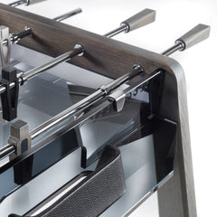 Derby Wood Foosball Table With Dark Oak & Smoked Glass