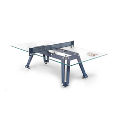 Lungolinea Leather & Glass Table Tennis