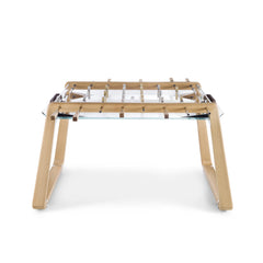 Derby Wood Foosball Table With Natural Oak & Glass