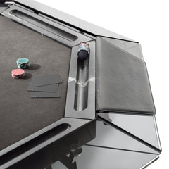 Unootto Black 8 Player Poker Table