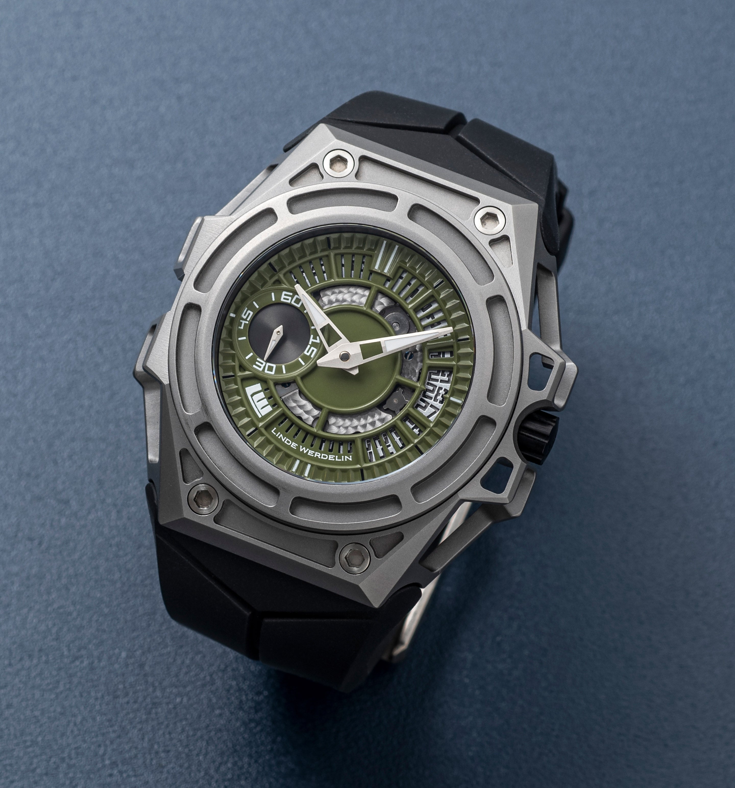 SpidoLite Titanium - Summit Green - Mens Watch