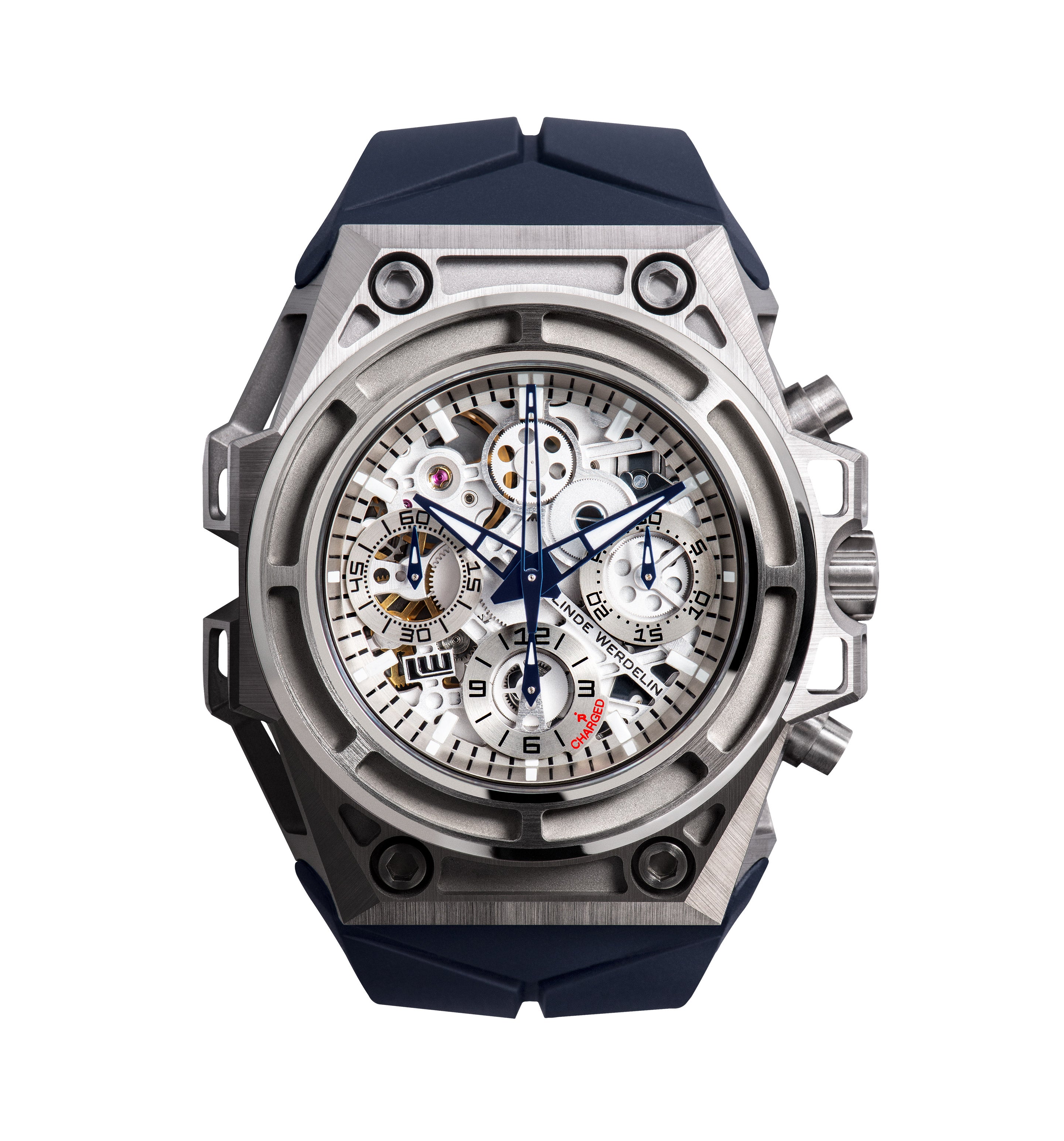 SpidoSpeed Titanium - 3D Movement Mens Watch