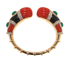 Rock'n'Roll Rose Gold Bangle