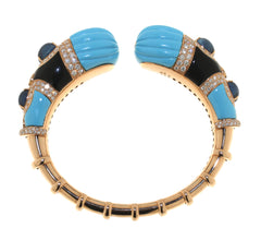 Rock'n'Roll Rose Gold Bangle