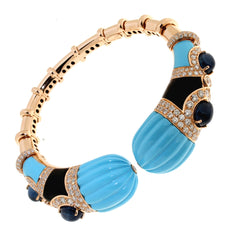 Rock'n'Roll Rose Gold Bangle