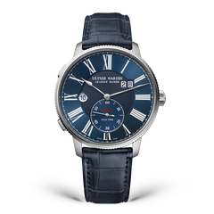 Marine Torpilleur Dual Time 44mm