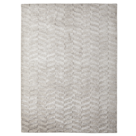 Rug Chevron Aluminium