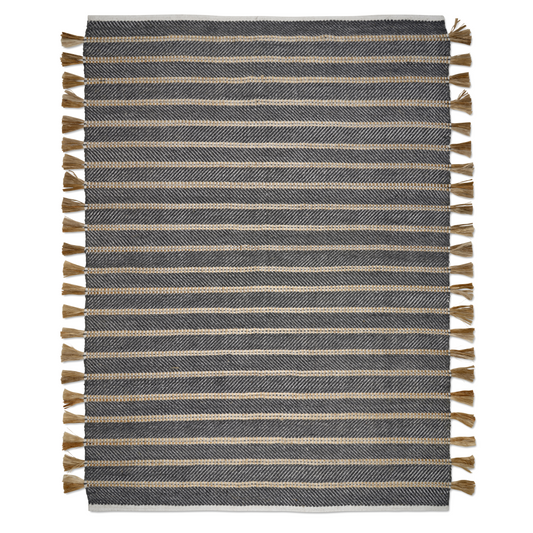 Rug Cochin Black/Jute