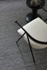 Rug Goose Eye Natural/Black