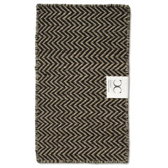 Rug Herringbone Natural/Black