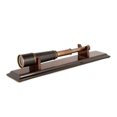 Bronze Spyglass & Stand, French Finish