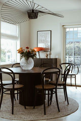 Rug Merino Round Natural Beige