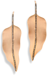 Earrings Oak Leaf Big