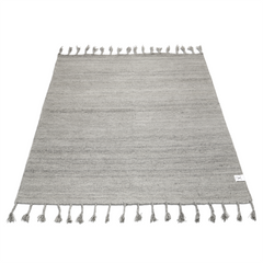 Rug Plain Silver