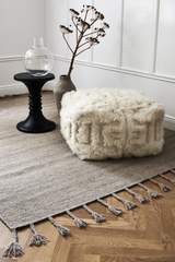 Pouf Casablanca White