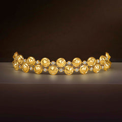 Necklace crafted 18K yellow gold Sahara Collection