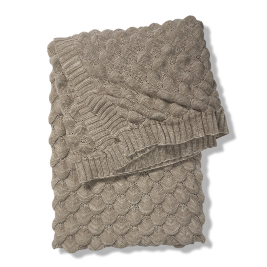 Throw Gems Simply Taupe