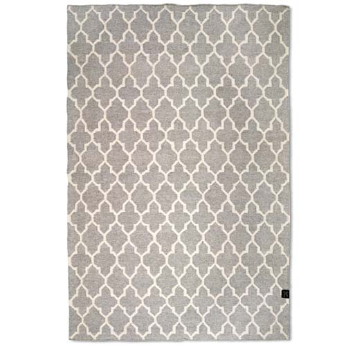 Rug Trellis Grey/White