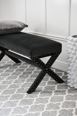 Rug Trellis Grey/White