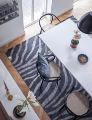 Rug Zebra Taupe/Grå