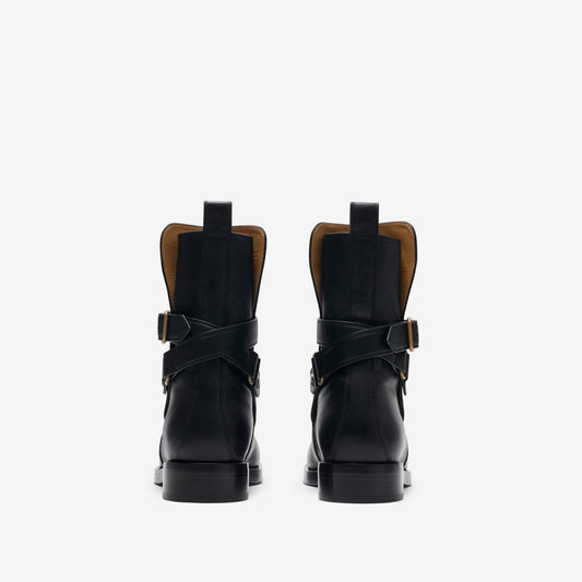 Leather Ledger Jodphur Boots
