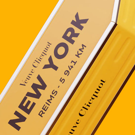 Veuve Clicquot Yellow Label Personalisable City Arrow 75cl