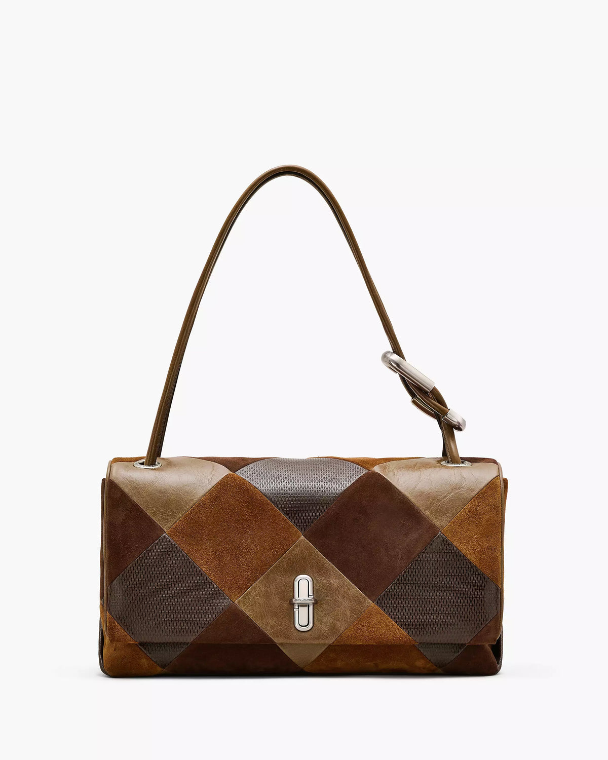The Suede Patchwork Large Dual Bag