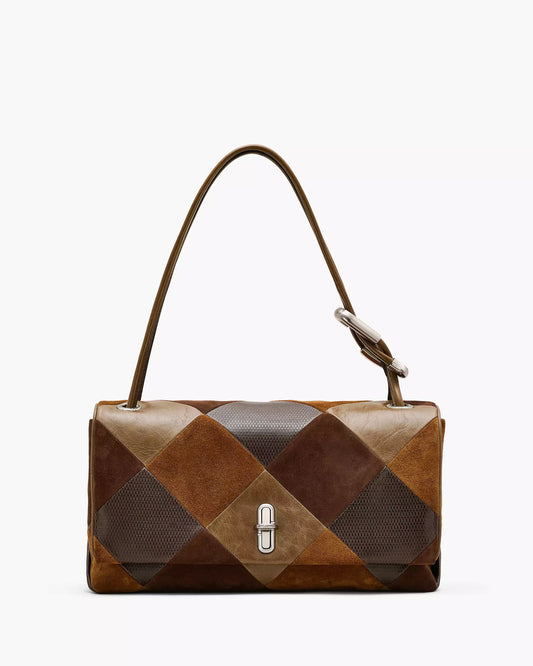 The Suede Patchwork Large Dual Bag