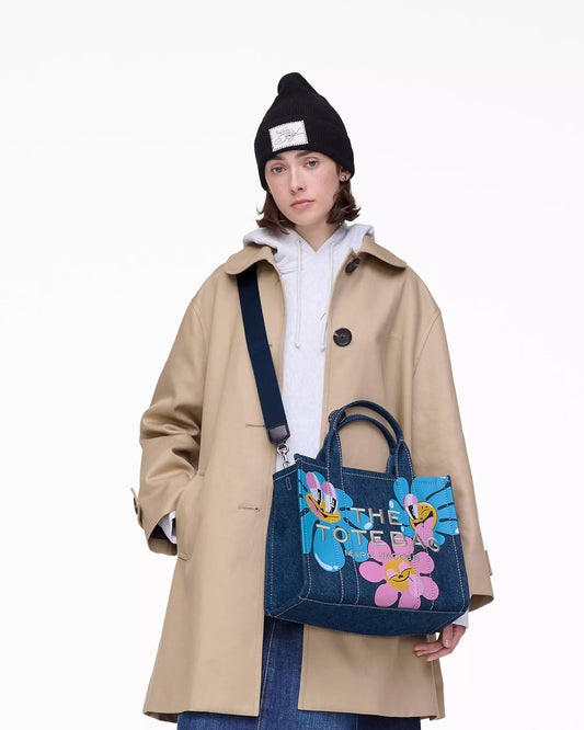 Hattie Stewart X Marc Jacobs Denim Medium Tote Bag