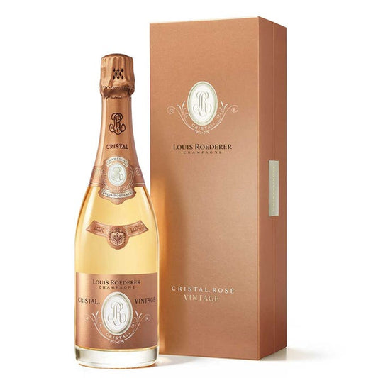 Louis Roederer Cristal Rosé 2014 Champagne in Gift Box, 75cl