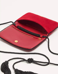 Sans Fin Mini Suede Shoulder Bag
