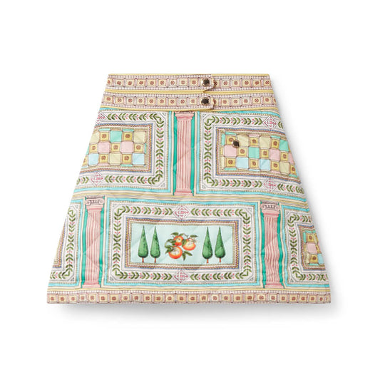 Le Labyrinthe Quilted Mini Skirt