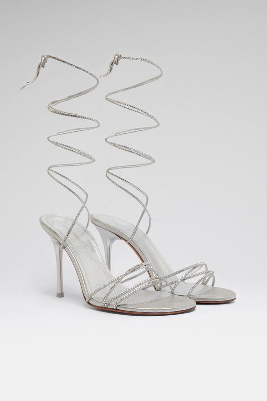 Lori Crystal Lace Up 95