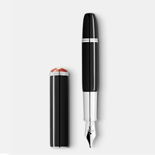 Montblanc Heritage Rouge Et Noir "Baby" Special Edition Black Fountain Pen
