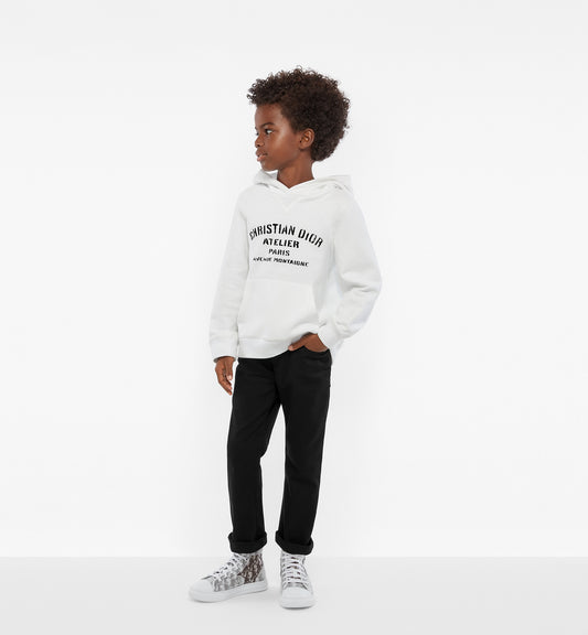 Kids' 'Christian Dior Atelier' Hooded Sweatshirt