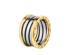 B.zero1 Gold & Steel Ring