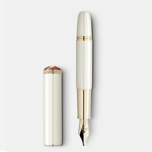 Montblanc Heritage Rouge Et Noir "Baby" Special Edition Ivory-Coloured Fountain Pen