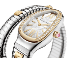 Serpenti Tubogas Gold & Steel Watch