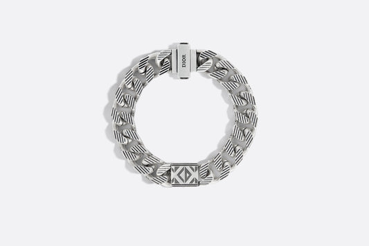 CD Diamond Chain Link Bracelet