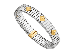 Bvlgari Tubogas Gold & Steel Bracelet