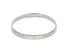 Bvlgari Tubogas Gold & Steel Necklace