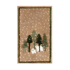 Snow Bear Bath Rug