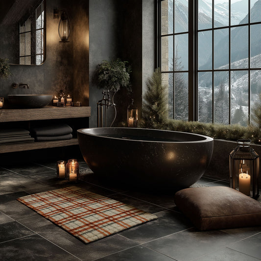 Tartan Bath Rug