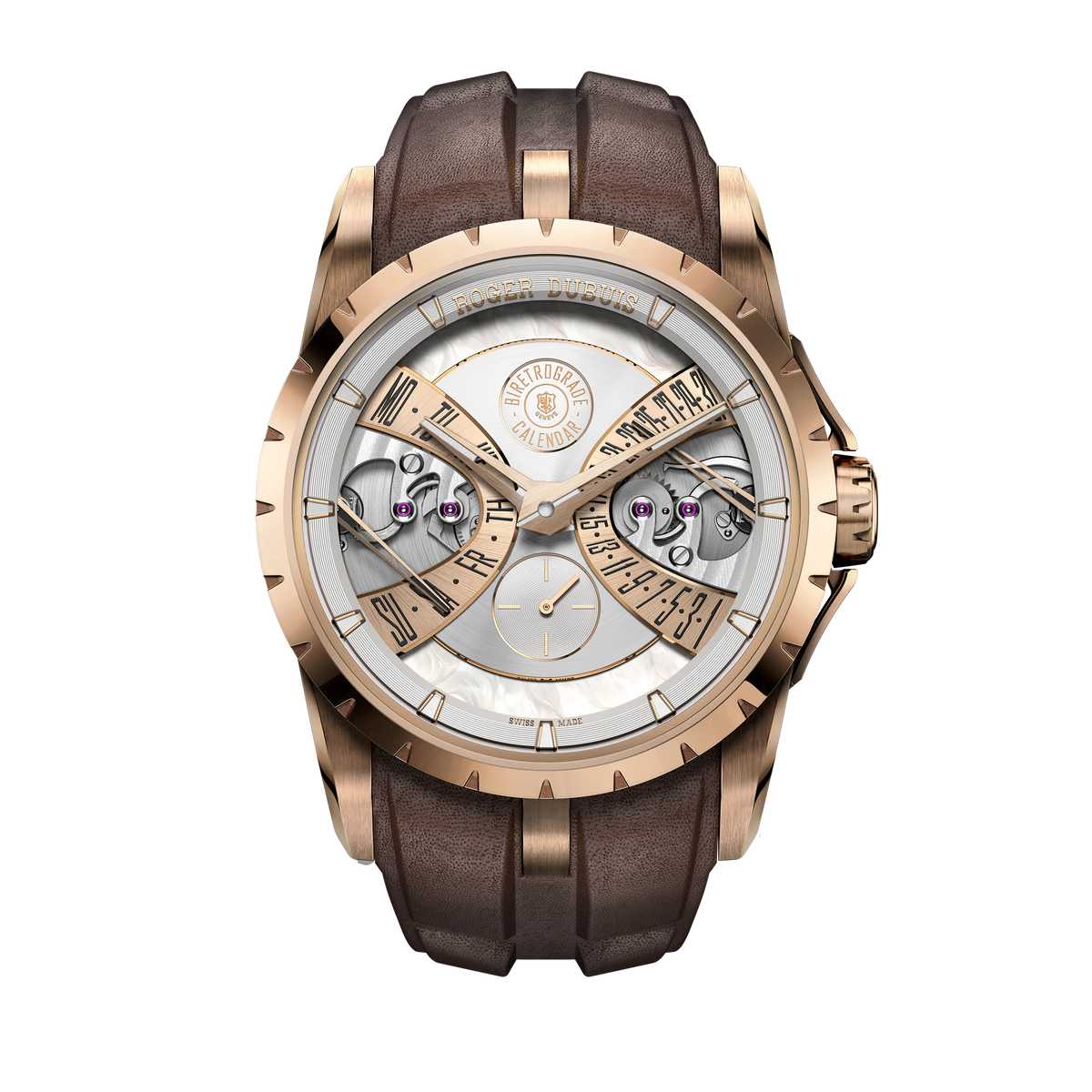 Excalibur Biretrograde Calendar DBEX1179 40mm