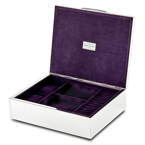 Silver Watch Jewellery And Legacy Box