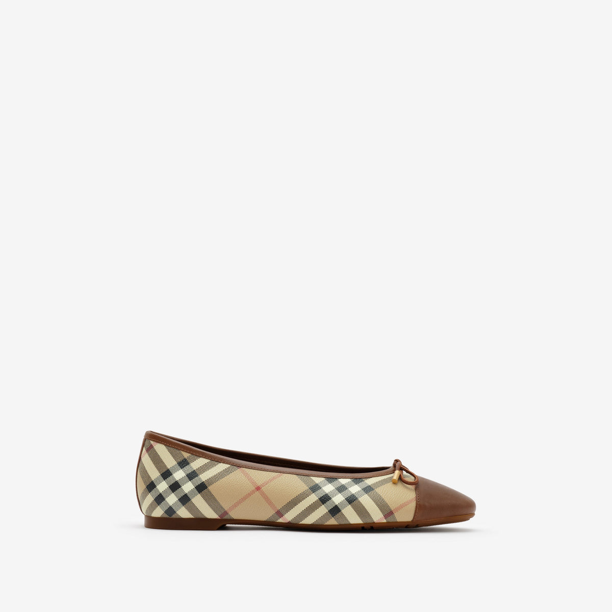 Check Canvas Highgate Ballerinas